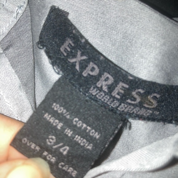 Express light grey sleeveless top size small - Picture 2 of 2